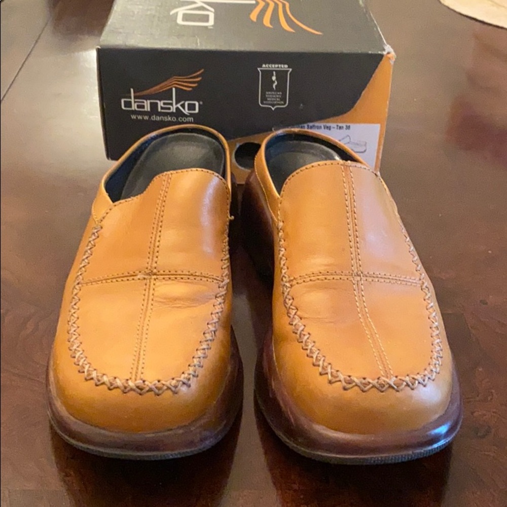 DANSKO MADIGAN SAFFRON VEG-Tan Size 38